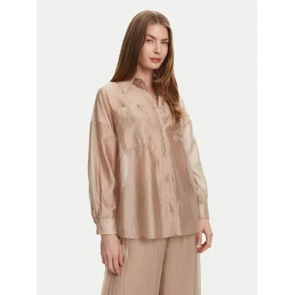 Zdjęcie Bomboogie Koszula SW9007TLYA5 Beżowy Relaxed Fit