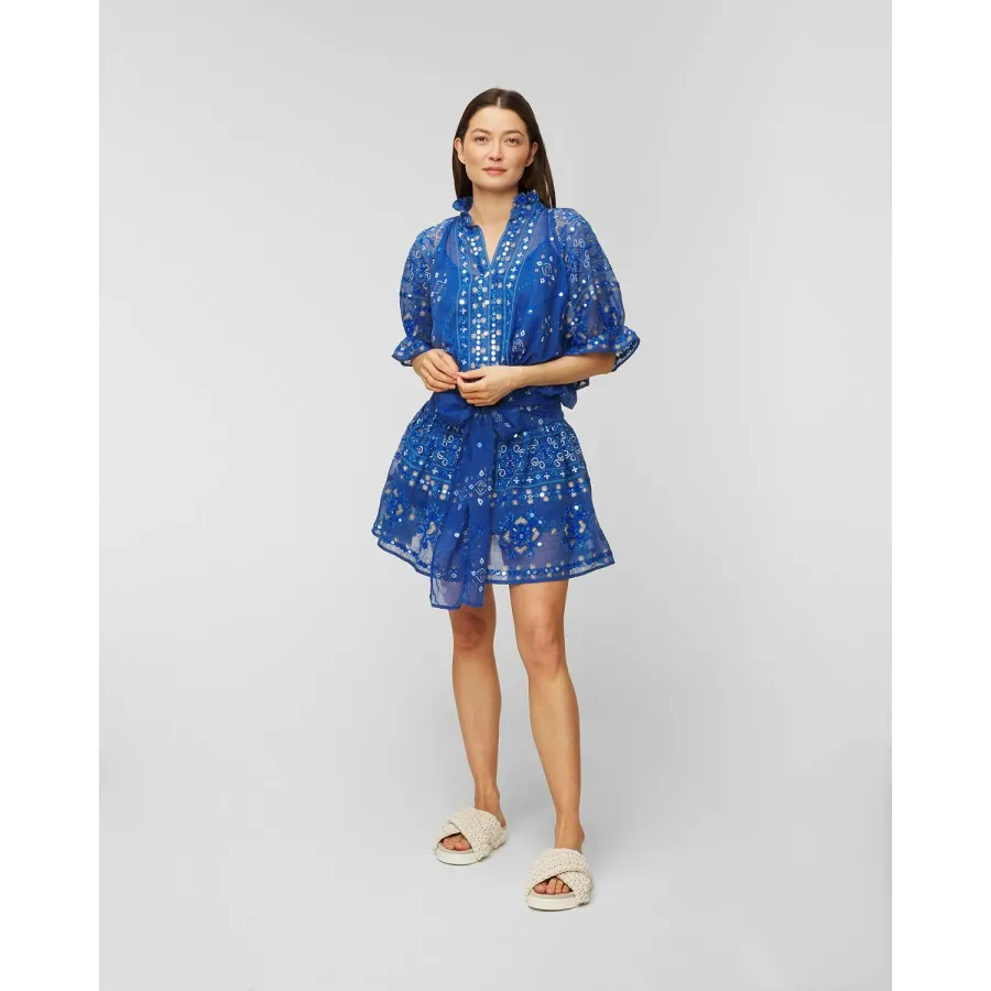 obrazek 1 Sukienka Juliet Dunn Mosaic Blouson Dress