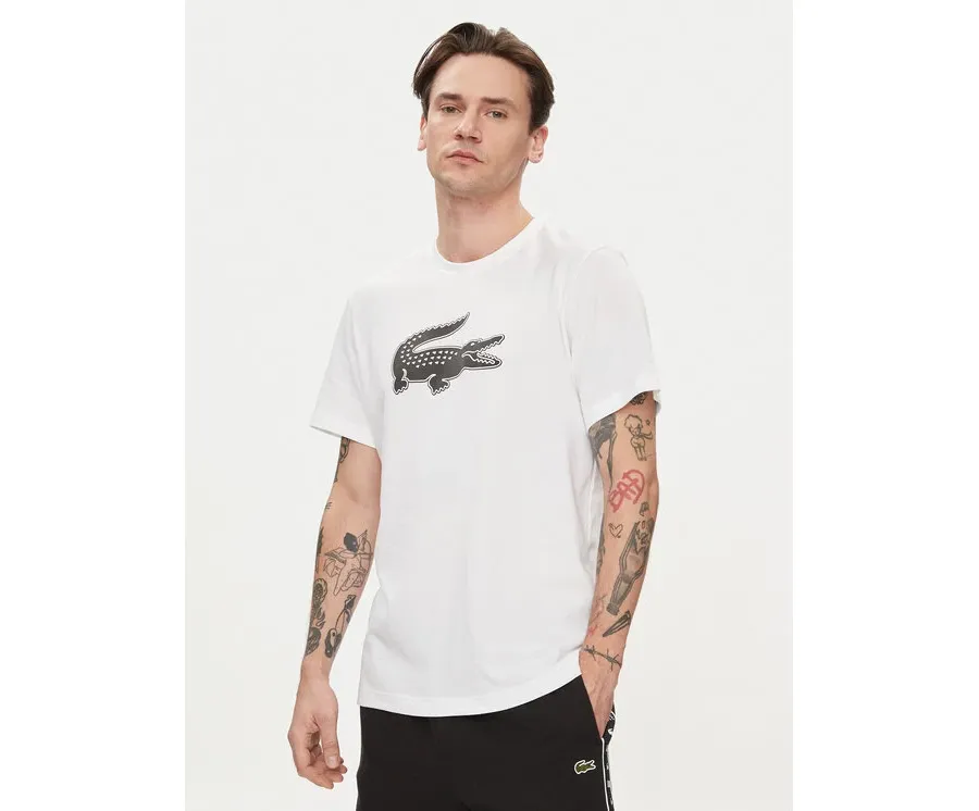 obrazek 1 Lacoste T-Shirt TH2042 Biały Regular Fit
