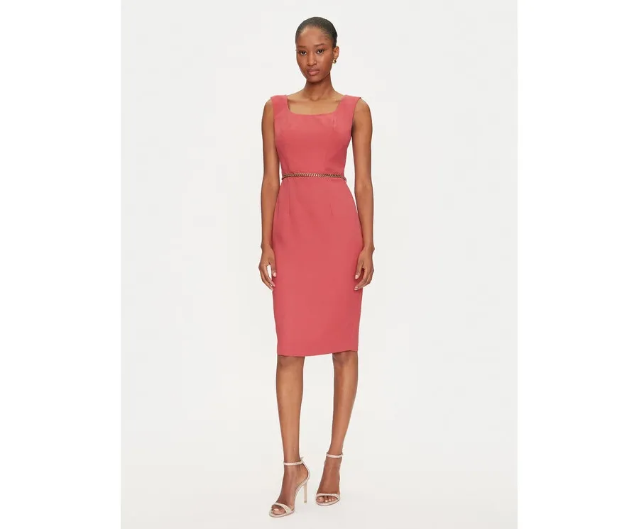 obrazek 1 Marciano Guess Sukienka koktajlowa 5GGK12 7300A Koralowy Regular Fit