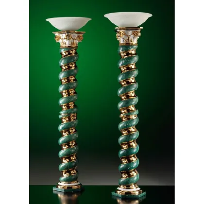 Zdjęcie Piękna lampa ceramiczna do salonu