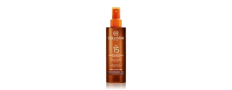 obrazek 1 Collistar Supertanning Dry Oil Spf 15 Olejek do opalania 200 ml