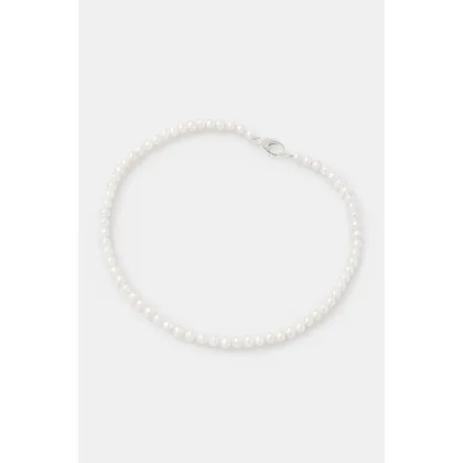 Zdjęcie HATTON LABS naszyjnik srebrny Pearl Chain M HL.W4.504.01