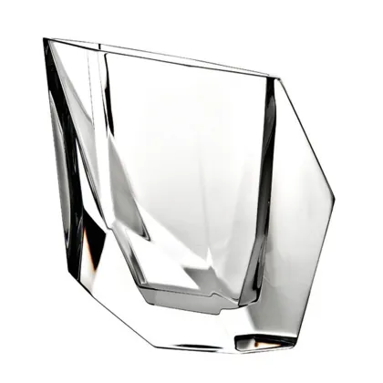Zdjęcie Ekskluzywny wazon z kolekcji Exótica będącej połączeniem geometrycznych linii i diamentowego połysku w prezentowym pudełku - Vista Alegre