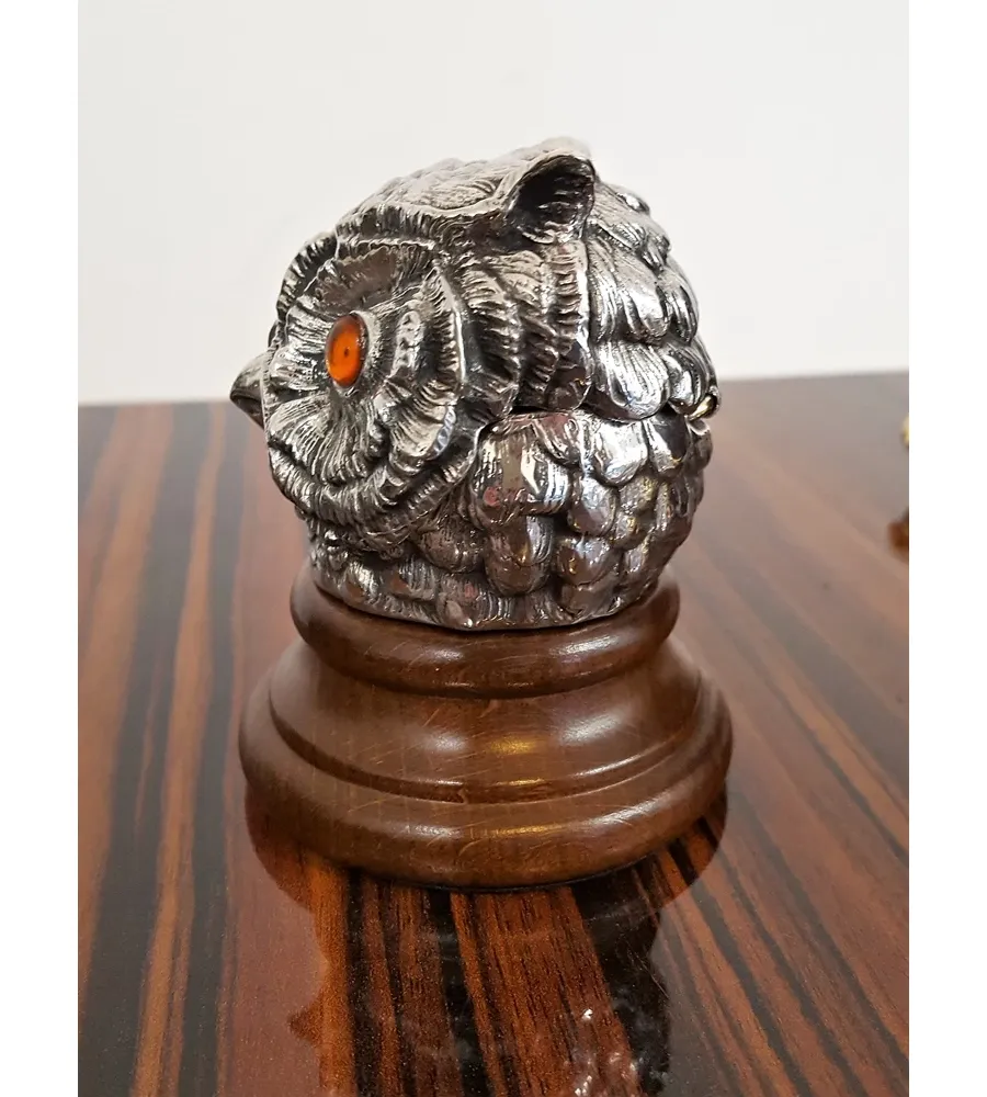 picture 7 Unique owl inkwell