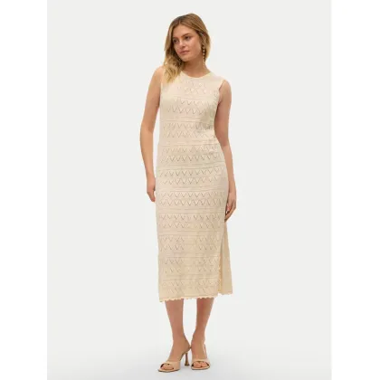 Zdjęcie Vero Moda Sukienka letnia Bali 10302925 Écru Regular Fit