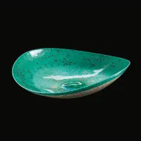 Picture An extremely designer plate made of Murano glass