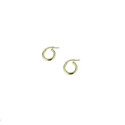 Zdjęcie Włoskie okrągłe kolczyki 8 mm