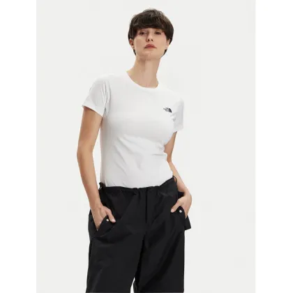 Zdjęcie The North Face T-Shirt Simple Dome NF0A87NH Biały Regular Fit