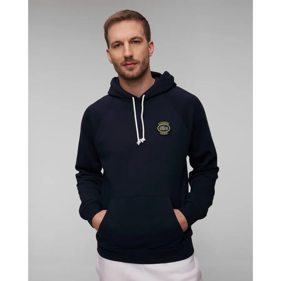 obrazek 1 Granatowa Bluza Męska Lacoste Sh7491