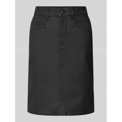 Zdjęcie Spódnica mini o kroju regular fit z powłoką