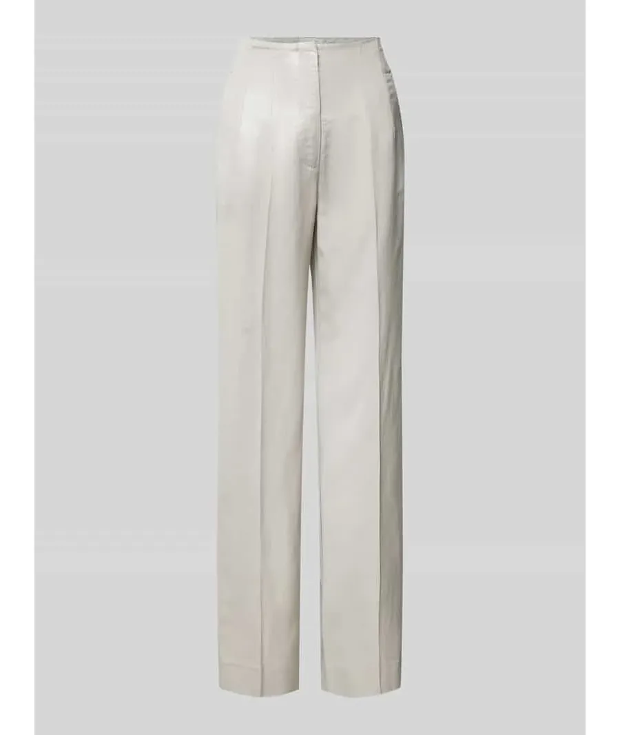 obrazek 1 Spodnie o kroju regular fit w kant model ‘NATULA’