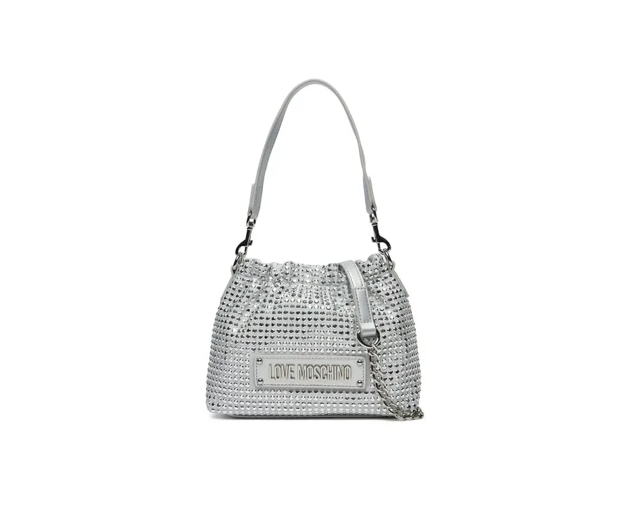 obrazek 1 LOVE MOSCHINO Torebka JC4138PP1MLL196B Srebrny