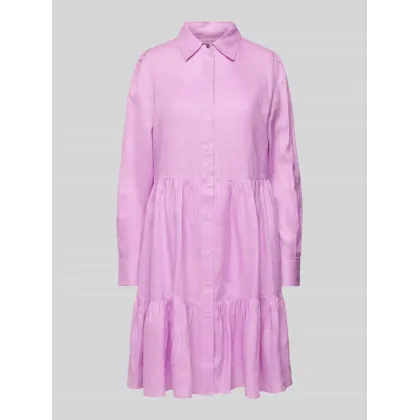 Zdjęcie Sukienka koszulowa o długości do kolan z efektem stopniowania model ‘Dilena’