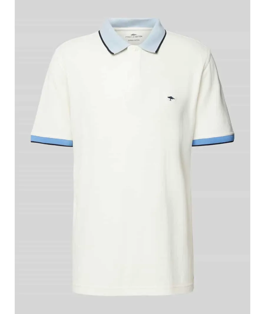 obrazek 1 Koszulka polo o kroju regular fit z obszyciem w kontrastowym kolorze
