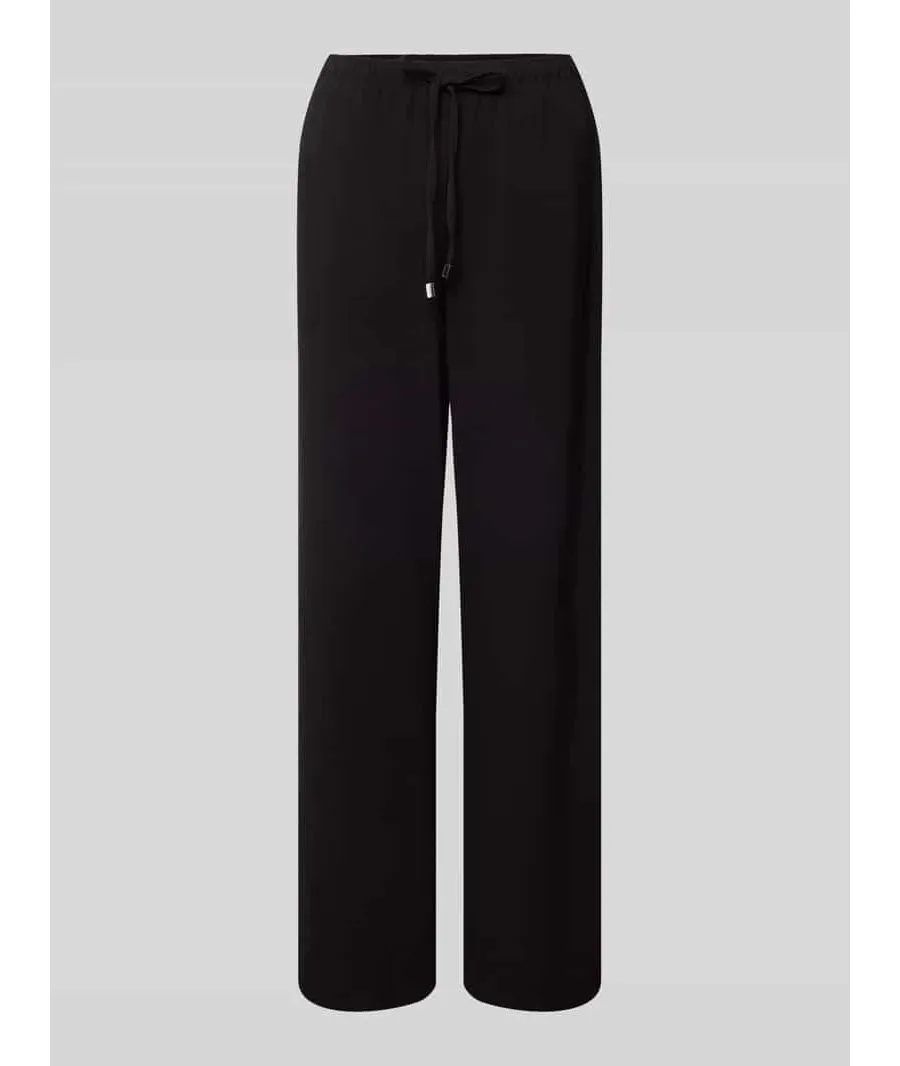 obrazek 1 Spodnie materiałowe o kroju baggy fit z elastycznym pasem model ‘ISADORA’