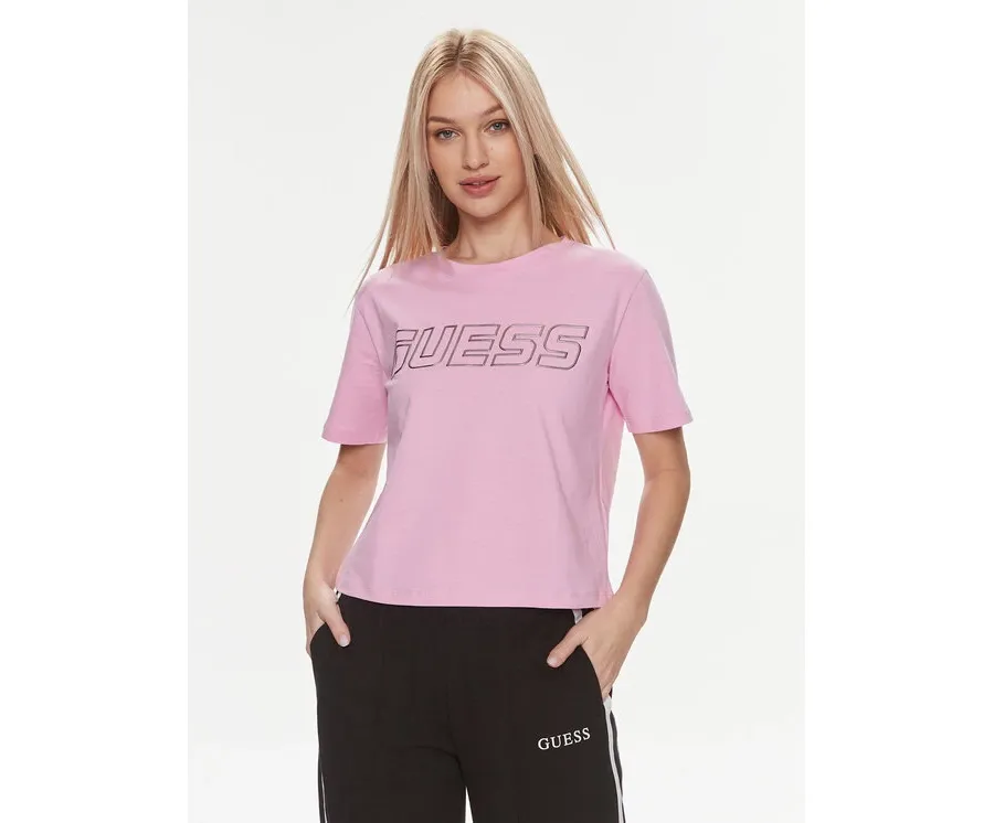 obrazek 1 Guess T-Shirt Kiara V4GI18 I3Z14 Kolorowy Boxy Fit