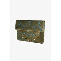Picture Luxurious clutch bag made of elegant fabric - Terrida