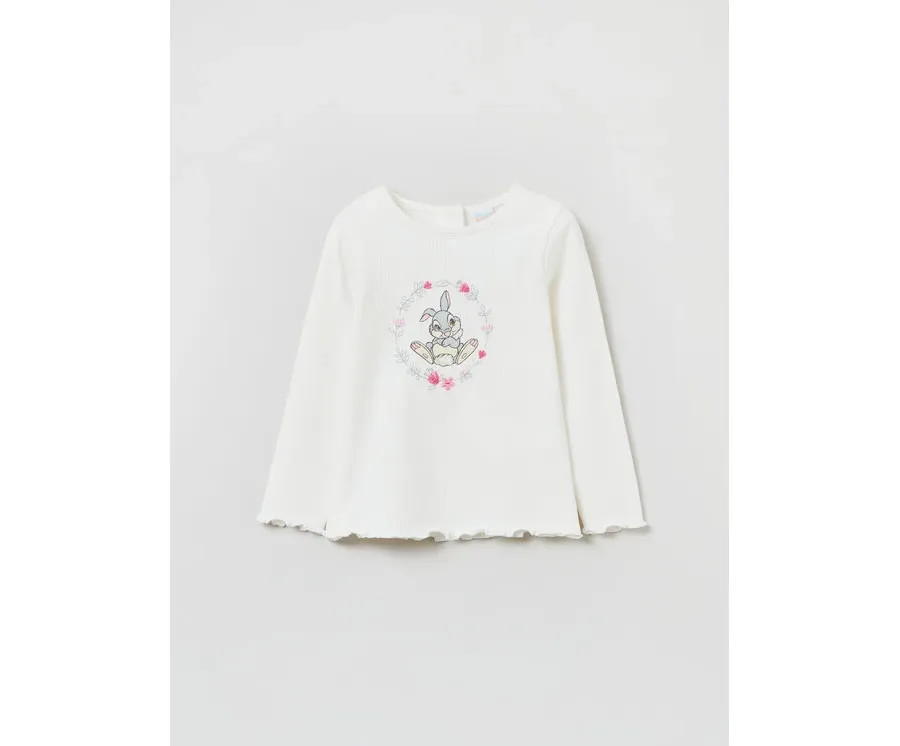 obrazek 1 OVS Bluzka Bambi 1625516 Biały Regular Fit