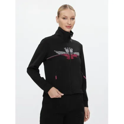 Zdjęcie Aeronautica Militare Bluza 232FE1836DF483 Czarny Regular Fit