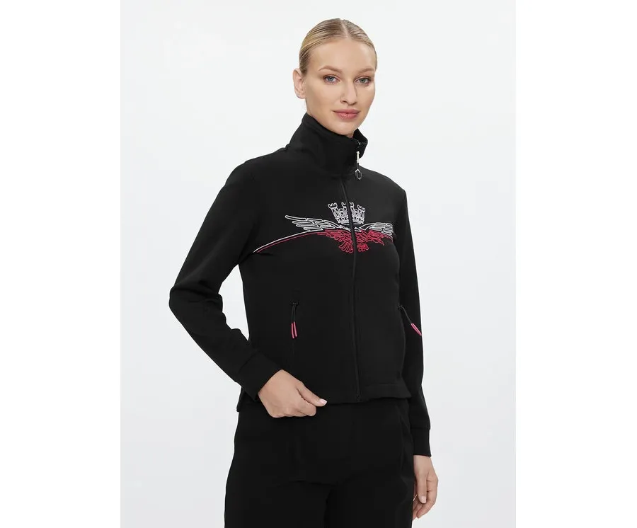 obrazek 1 Aeronautica Militare Bluza 232FE1836DF483 Czarny Regular Fit