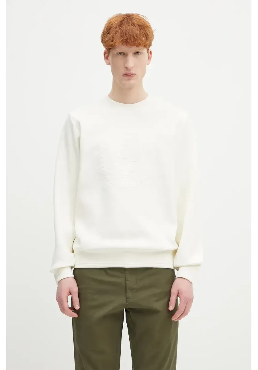 obrazek 1 Lacoste bluza męska kolor beżowy z aplikacją SH9959