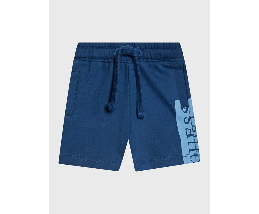 obrazek 1 Guess Szorty sportowe N3GD03 KA6R0 Niebieski Relaxed Fit