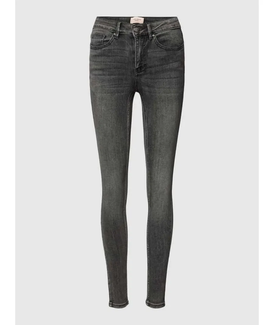 obrazek 1 Jeansy o kroju skinny fit z 5 kieszeniami model ‘FLASH’