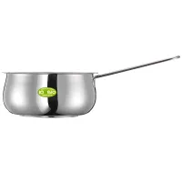 Picture A single-handle saucepan made of stainless steel