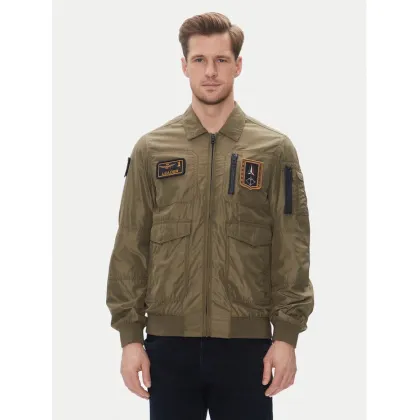 Zdjęcie Aeronautica Militare Kurtka przejściowa 251AB2071CT3081 Khaki Regular Fit