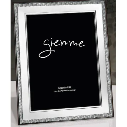 Picture Silver photo frame 13x18 cm with a beautiful rim
