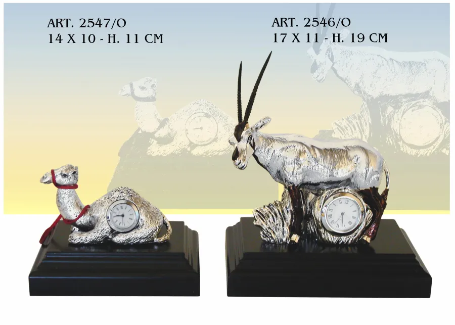 obrazek 1 Praktyczna figura wielbłąda z zegarem