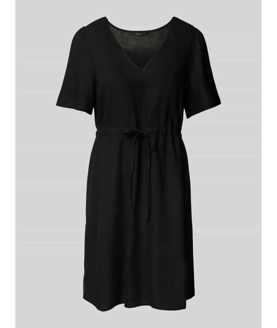 obrazek 1 Sukienka mini z wiązanym paskiem model ‘MYMILO’