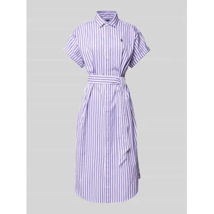 Zdjęcie Polo Ralph Lauren Sukienka koszulowa 211959911002 Fioletowy Regular Fit