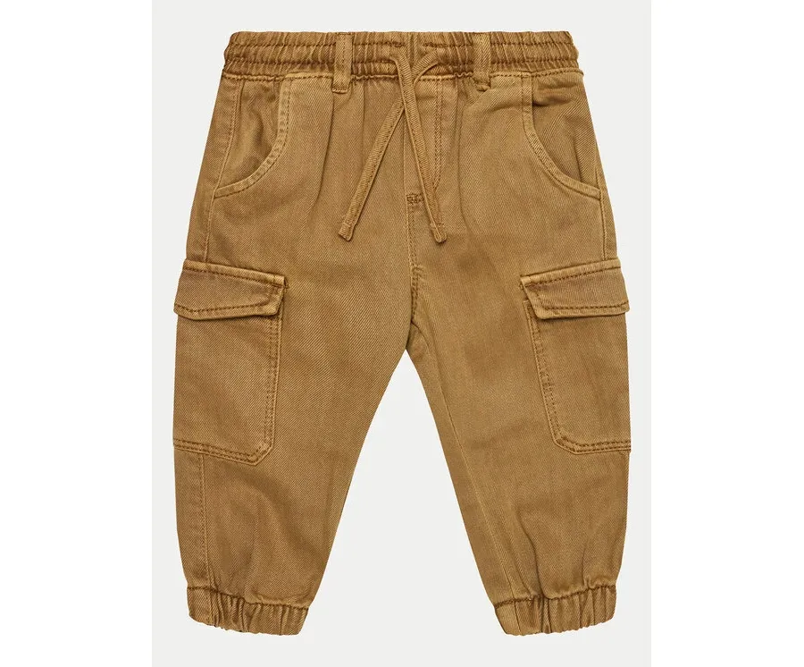 obrazek 1 OVS Spodnie materiałowe 2099371 Brązowy Regular Fit