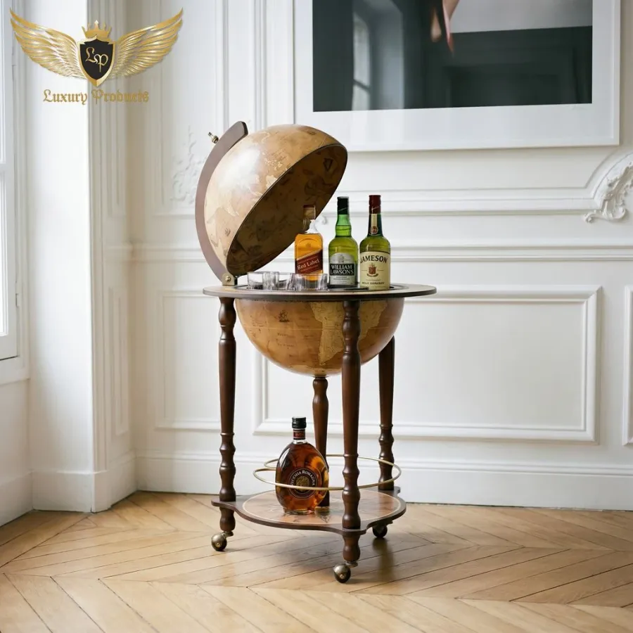 picture 3 Da Vinci copper globe Bar Globe 40 cm Zoffoli