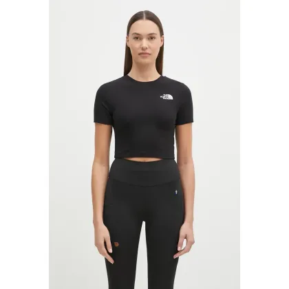 Zdjęcie The North Face t-shirt damski kolor czarny NF0A55AOJK31