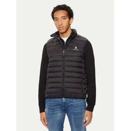 Zdjęcie U.S. Polo Assn. Kamizelka MUP3267 Czarny Regular Fit