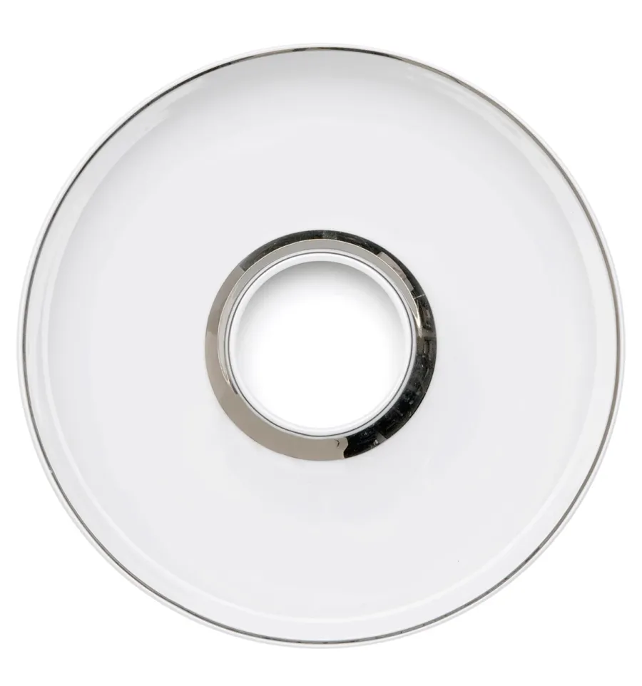 obrazek 1 Porcelanowy talerz na oliwki Domo Platinium z platynowym wykończeniem - Vista Alegre