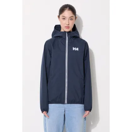 Zdjęcie Helly Hansen kurtka przeciwdeszczowa Belfast II damska kolor granatowy 53433-990