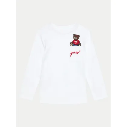 Zdjęcie Guess Bluzka N4BI06 I3Z13 Biały Regular Fit