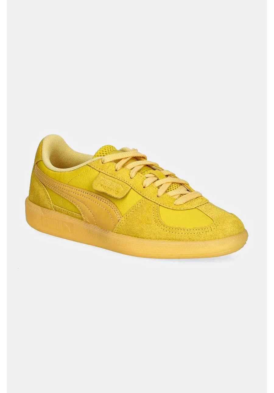 obrazek 1 Puma sneakersy skórzane Palermo kolor żółty 398381