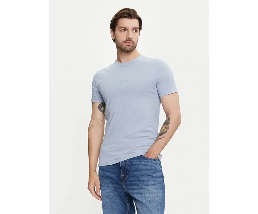 obrazek 1 Guess T-Shirt M2YI72 I3Z14 Błękitny Slim Fit