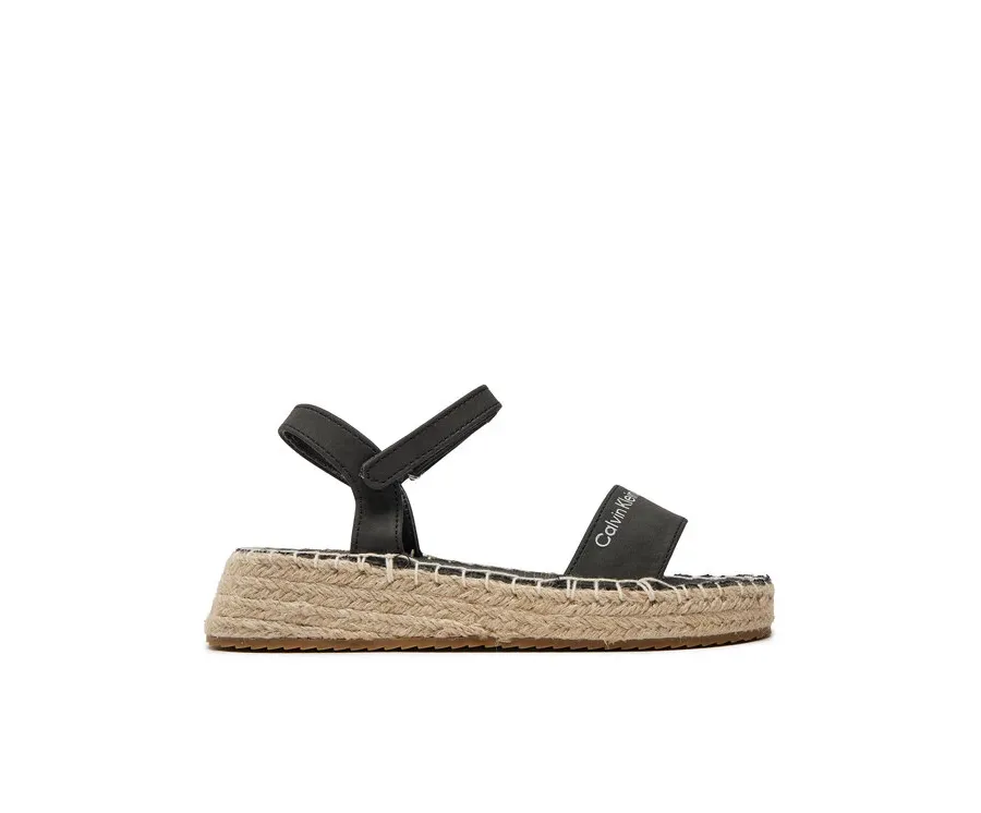 obrazek 1 Calvin Klein Jeans Espadryle Rope Wedge V3A7-80839-1708 S Czarny
