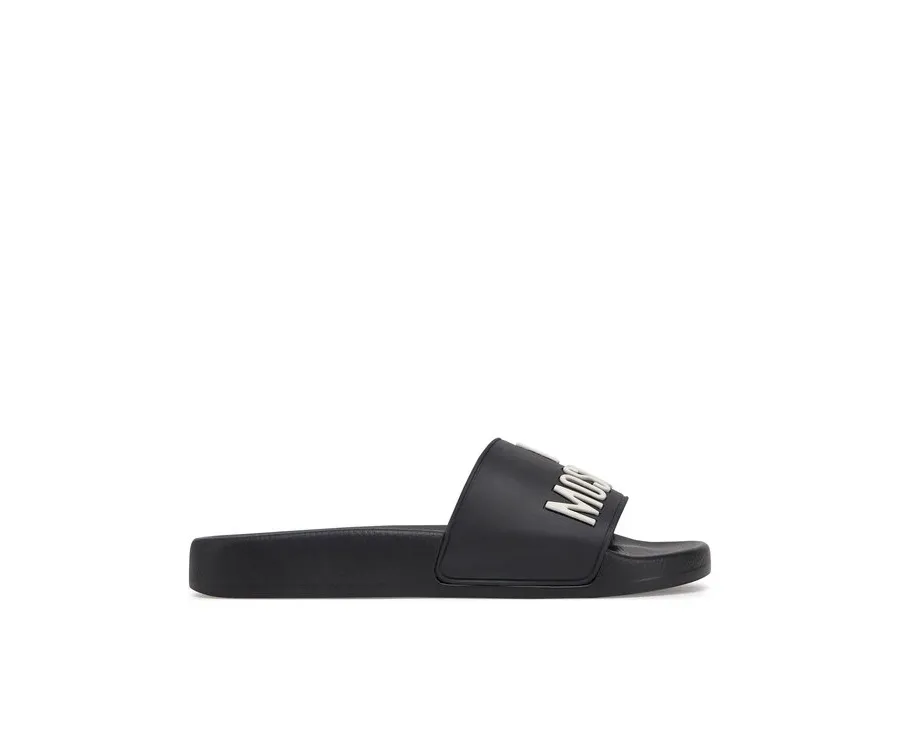 obrazek 1 LOVE MOSCHINO Klapki JA28052G1MI14000 Czarny