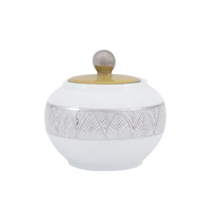 Zdjęcie Porcelanowa cukiernica Beijing Leaf