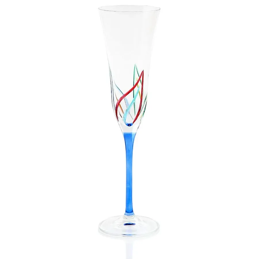obrazek 1 Elegancki włoski komplet 6 kieliszków do degustacji szampana (170 ml)