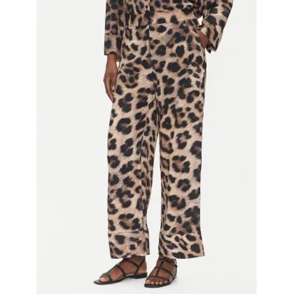 Zdjęcie LOLA CASADEMUNT Spodnie materiałowe LS2514018 Brązowy Relaxed Fit