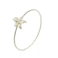 Picture Beautiful Italian bracelet in rhodium-plated silver