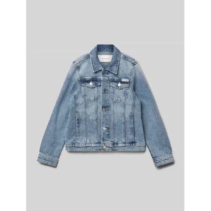 Zdjęcie Calvin Klein Jeans Kurtka jeansowa IG0IG02721 Niebieski Regular Fit